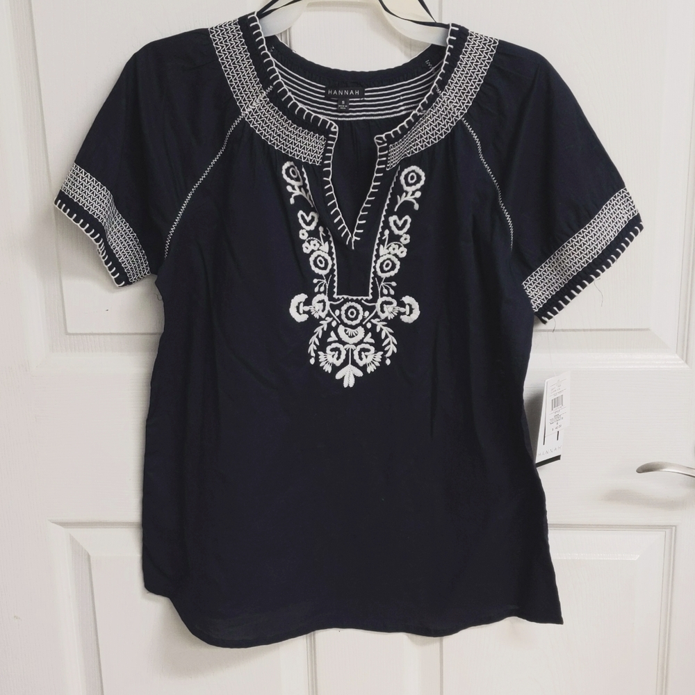 Hannah, size Small, Navy Blue